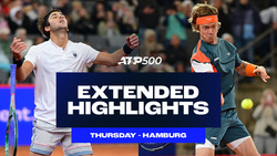 Extended Highlights: Rublev, Etcheverry, Auger-Aliassime, Cobolli reach Hamburg SFs