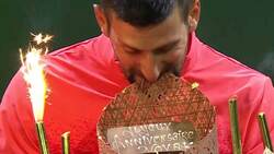Watch Novak Djokovic celebrate his 38th birthday in Geneva