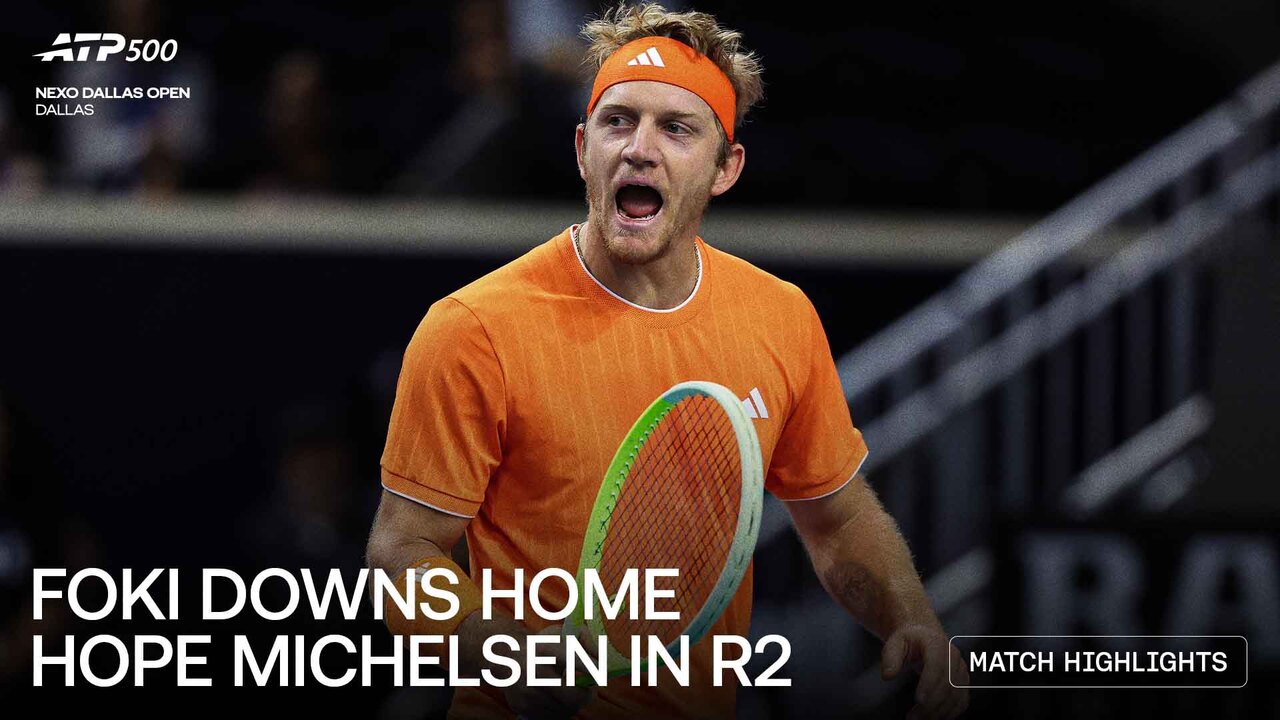 Highlights: Davidovich Fokina eases past Michelsen, books Dallas QF spot