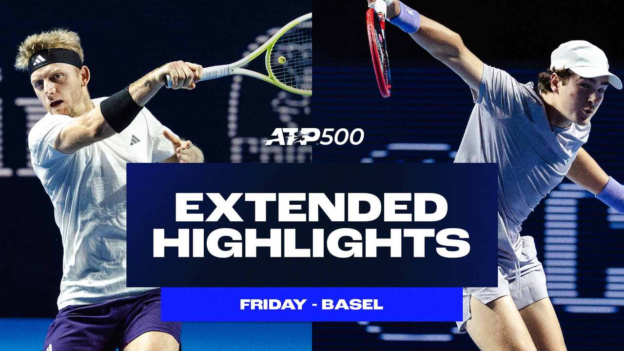 Extended Highlights: Davidovich Fokina, Fonseca, Humbert advance to Basel 2025 SFs