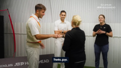 Lexus ATP Head2Head Challenge: Etcheverry & Tabilo take on cricket