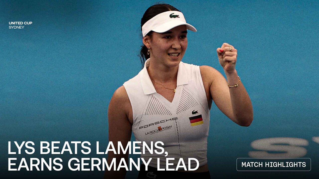 Highlights: Lys earns statement win for Germany at United Cup
