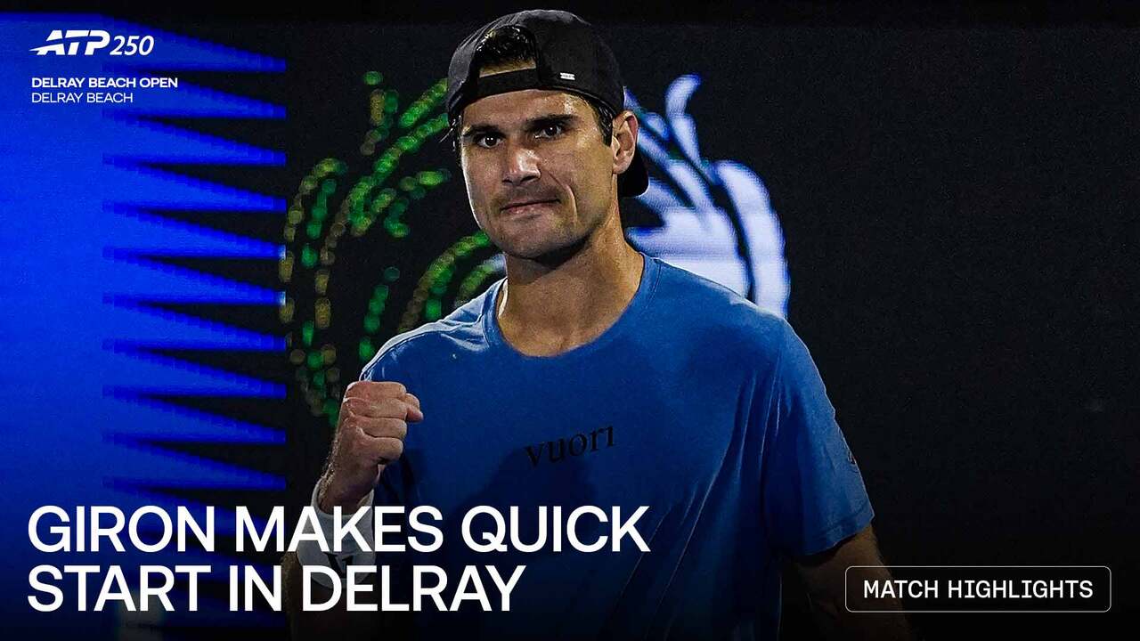 Highlights: Giron begins chase for Delray Beach title