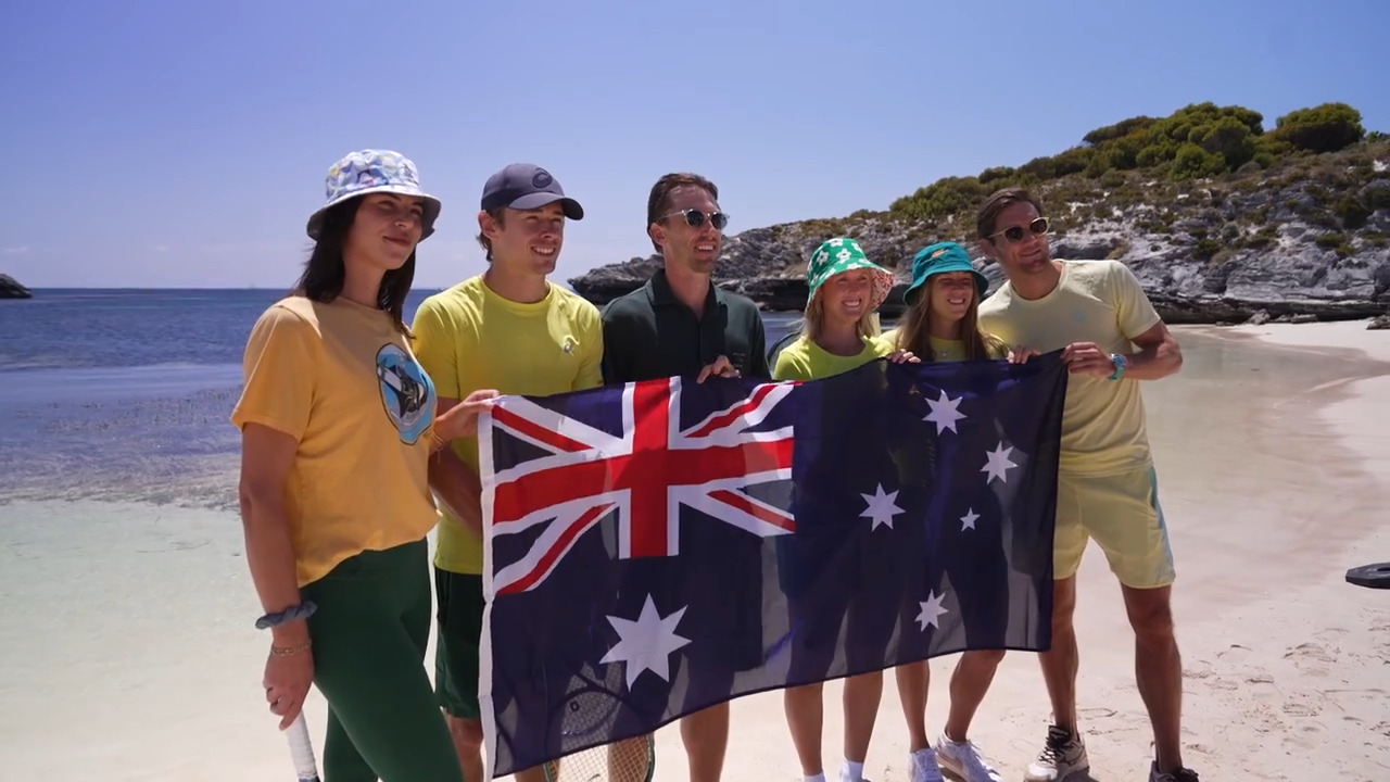 Team Australia Visits Rottnest Island Ahead Of United Cup Start