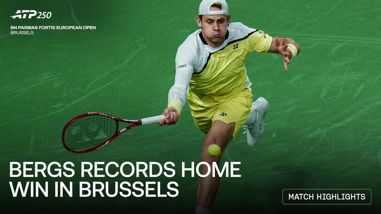 Highlights: Bergs beats Samuel in Brussels 2026
