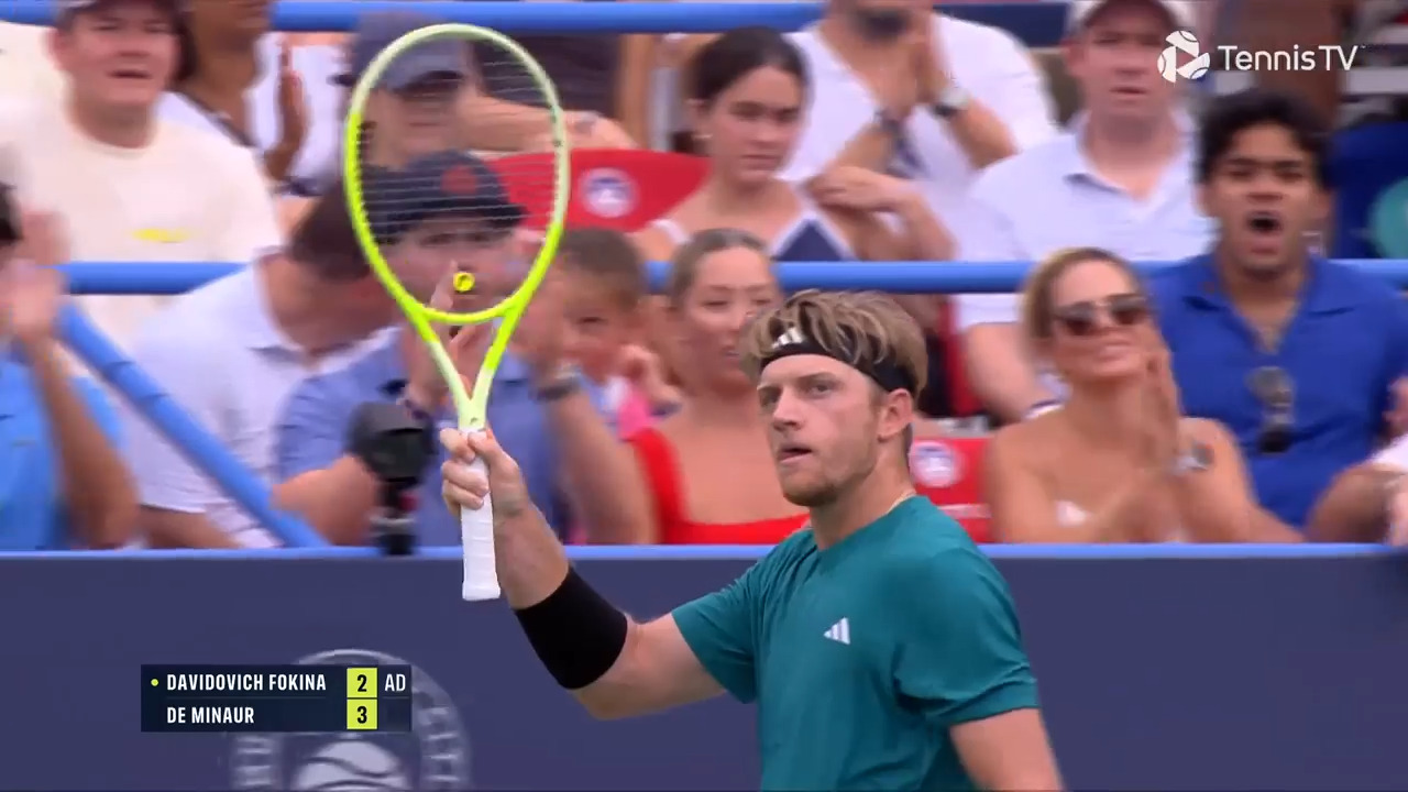 Hot Shot: Davidovich Fokina notches 23-ball rally with backhand blast in Washington 2025