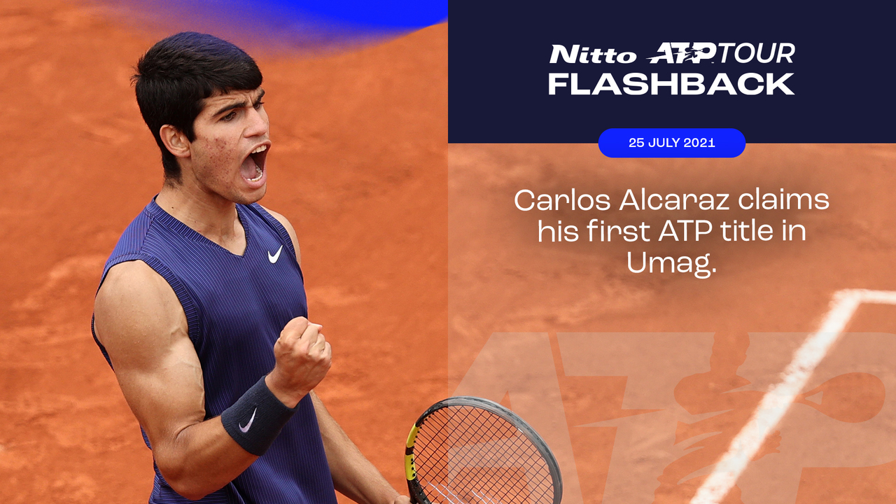 ATP Tour Flashback presented by Nitto: Cuando Alcaraz ganó su primer título en Umag