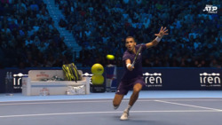 Hot Shot: Auger-Aliassime's volleying magic bamboozles Alcaraz in Turin