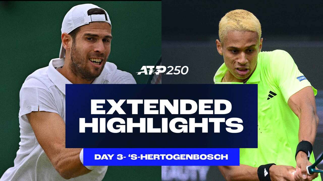 Watch extended highlights from Wednesday's action at the Libema Open. Watch live & on demand at tennistv.com.
