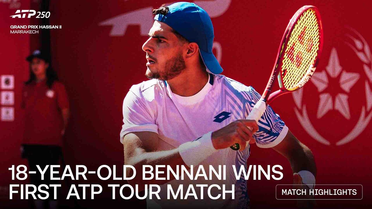 Highlights: Bennani defeats Halys for first ATP Tour win in Marrakech 2026