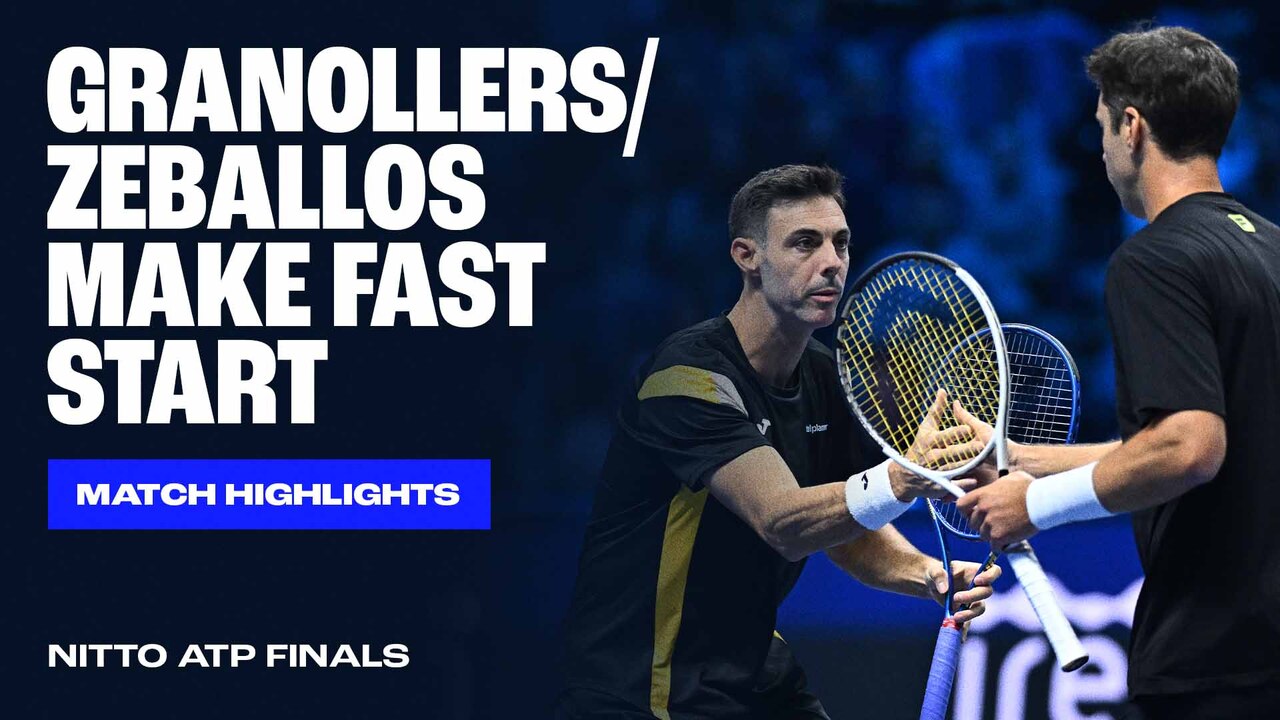 Highlights: Granollers/Zeballos sink defending champions Krawietz/Puetz at Nitto ATP Finals
