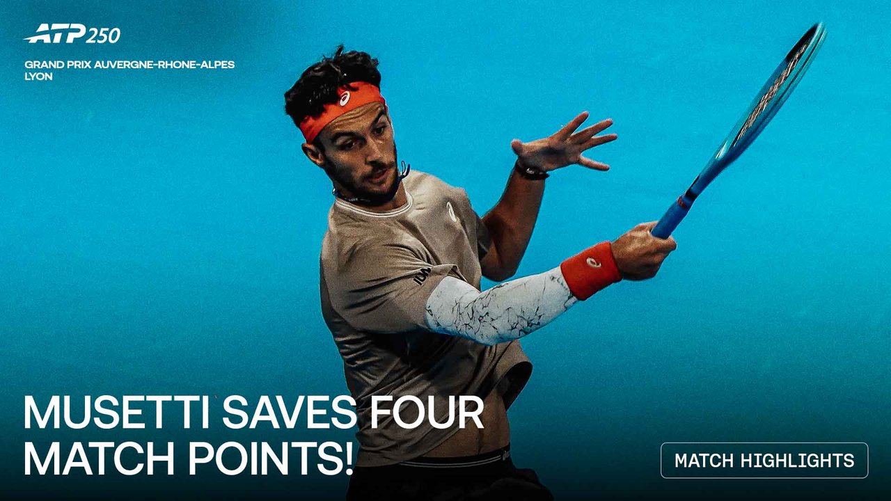 Highlights: Musetti outlasts Cobolli in thrilling Lyon 2026 SF