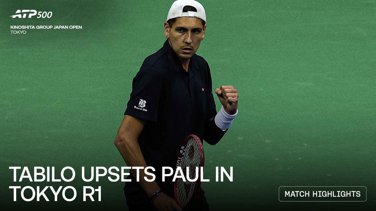 Highlights: Tabilo dispatches seventh seed Paul in Tokyo