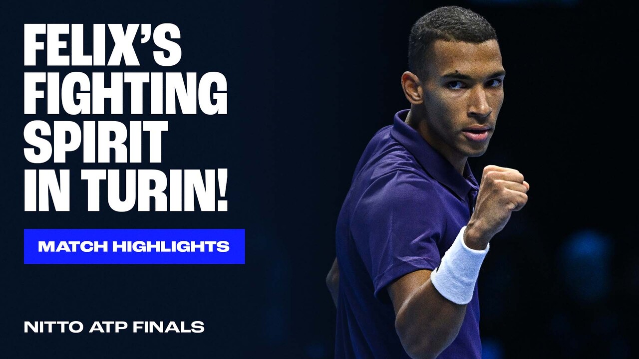 Highlights: Auger-Aliassime evades Shelton in tight Nitto ATP Finals battle
