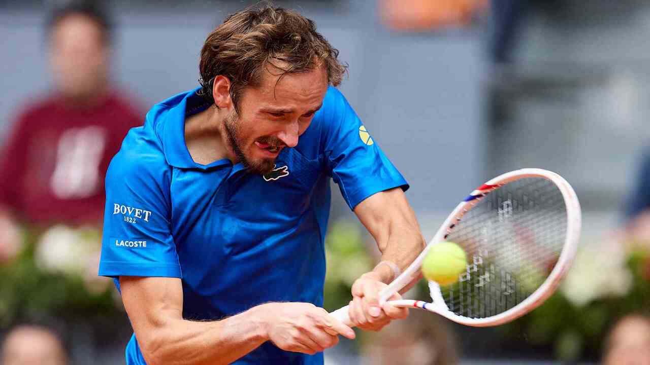 Hot Shot: Medvedev's disguise leaves Ruud in the Madrid dust 