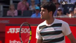 Hot Shot: 'Of course he's got it!' Alcaraz impresses with slick volley at Queen's Club