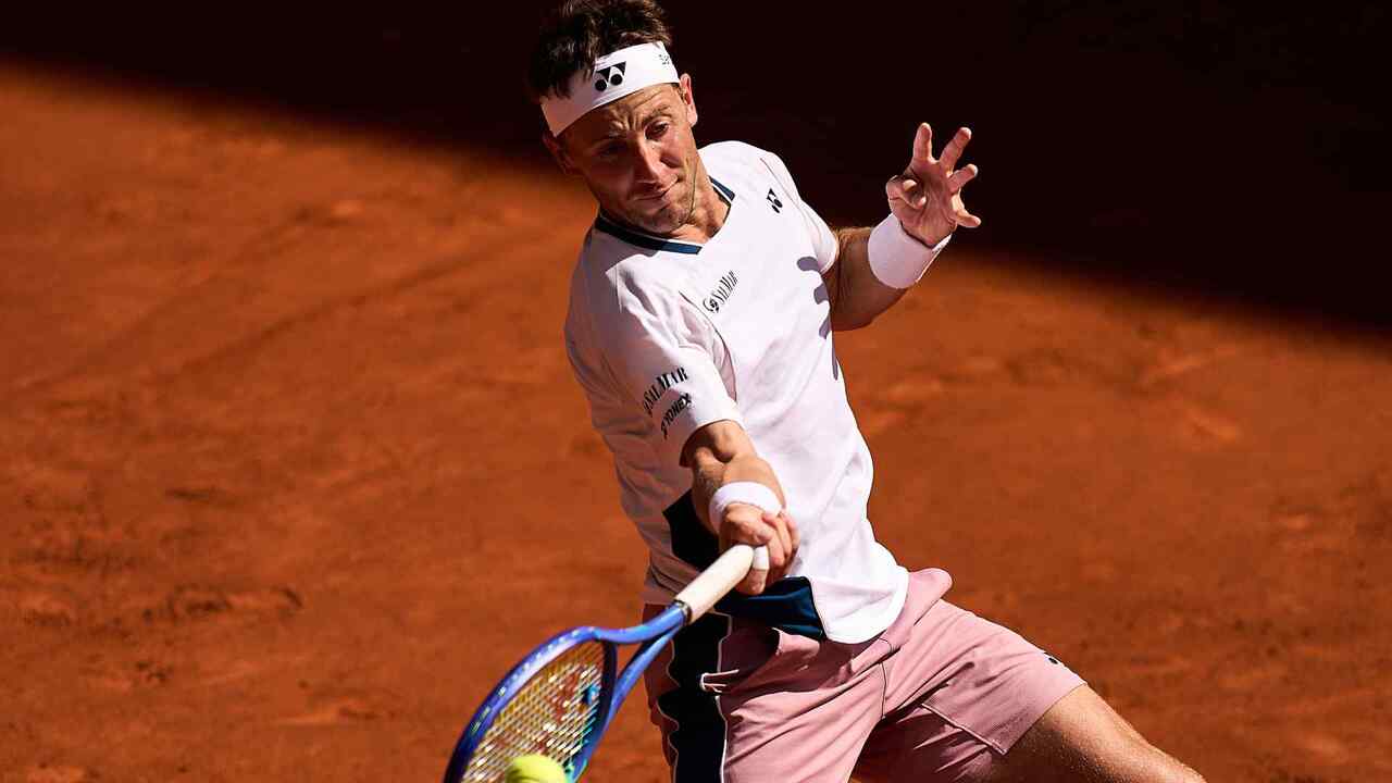 Highlights: Ruud surges past Rinderknech in Madrid opener