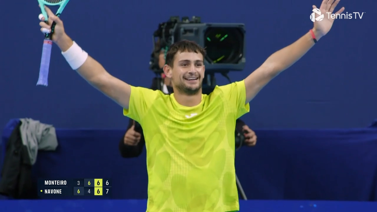 Highlights: Navone ousts Monteiro in Antwerp