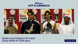 ATP Tour Flashback presented by Nitto: Nadal halts red-hot Federer