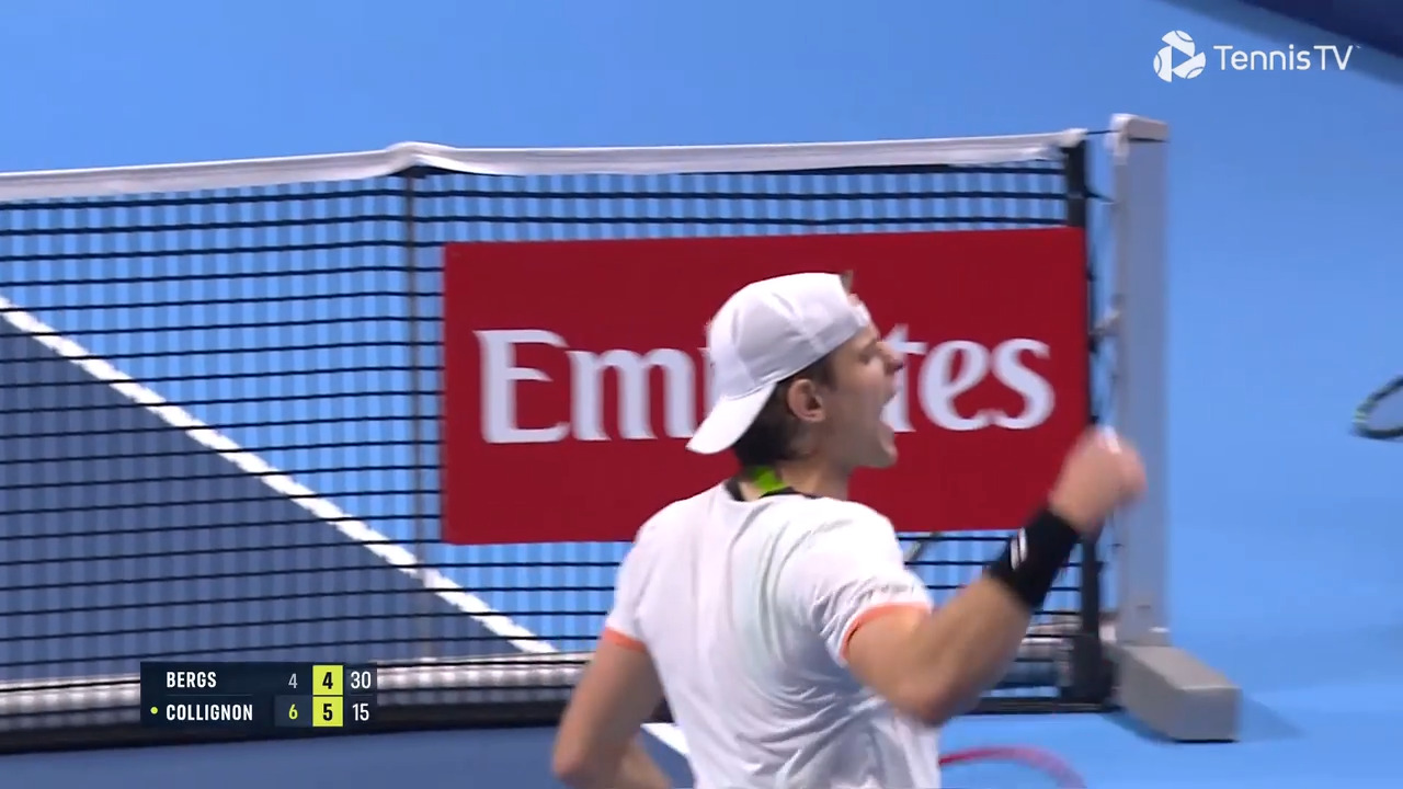 Hot Shot: Bergs' deft touch lights up home crowd in Brussels 2025