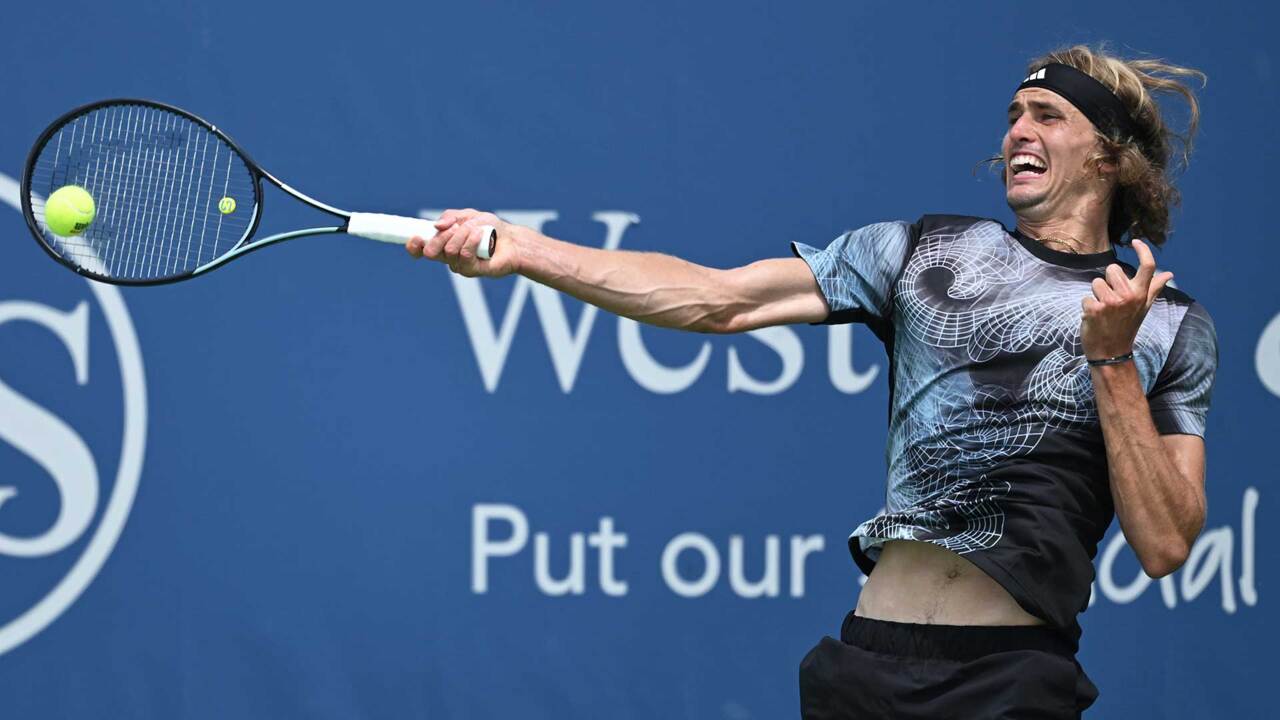 Alexander Zverev Earns Victory Against Daniil Medvedev In Cincinnati ATP Tour Tennis