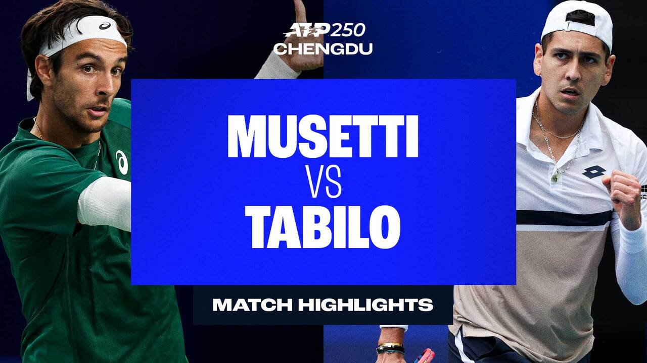 Highlights: Tabilo saves 2 CPs, wins Chengdu title
