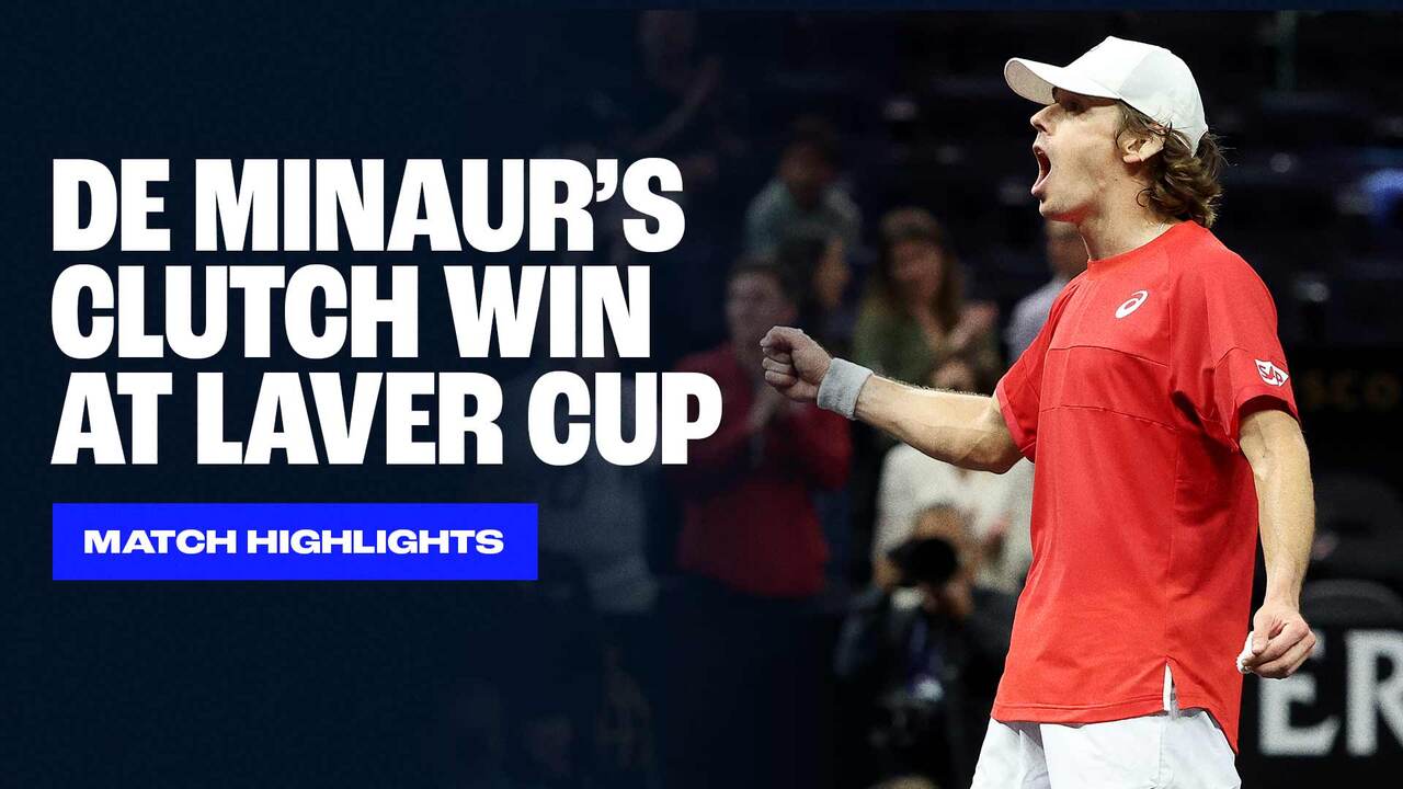 Highlights: De Minaur scores pivotal win at Laver Cup 2025