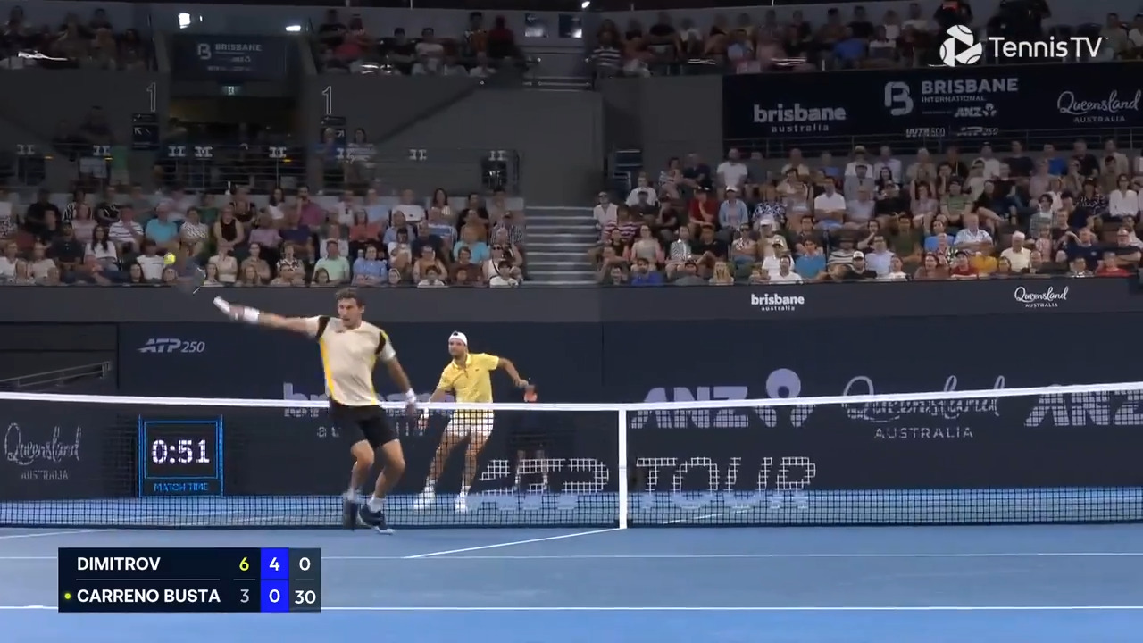 Hot Shot: Is that the shot of the week from Carreno Busta in Brisbane?!