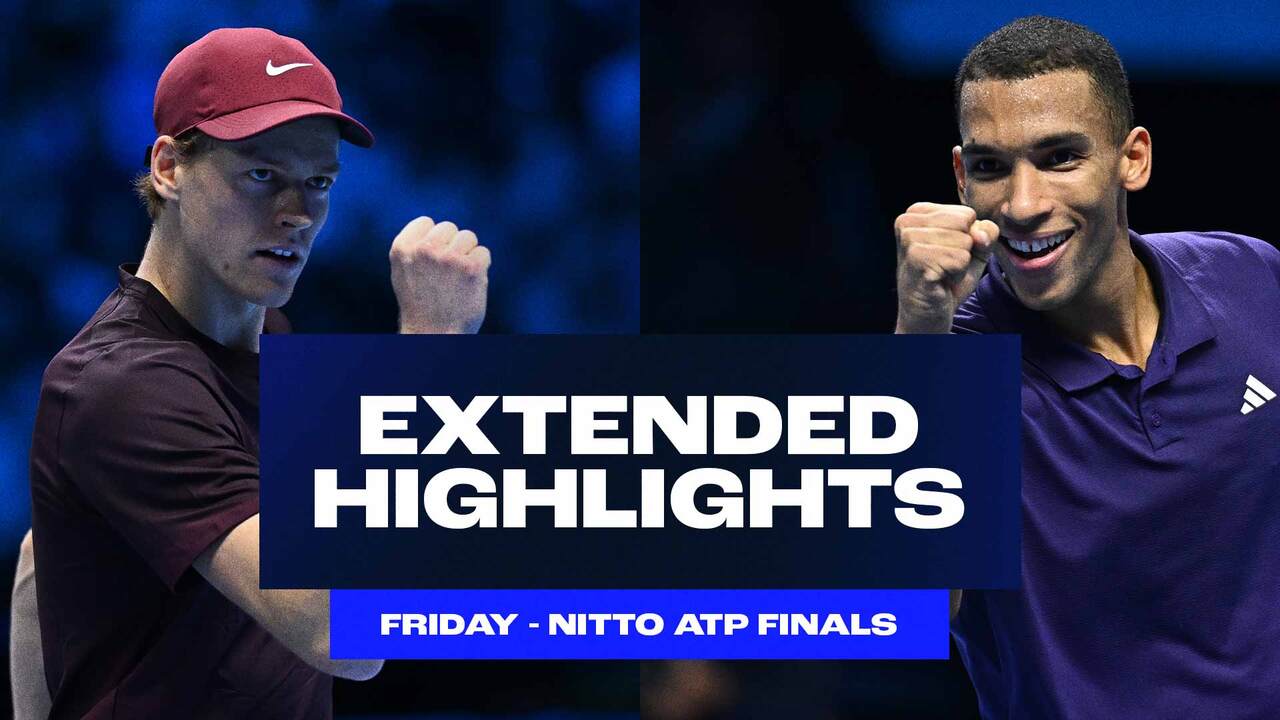 Extended Highlights: Sinner beats Shelton, Auger-Aliassime edges Zverev in Turin