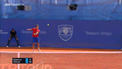 Hot Shot: Molcan's Great Disguise On Drop Shot Against Djokovic