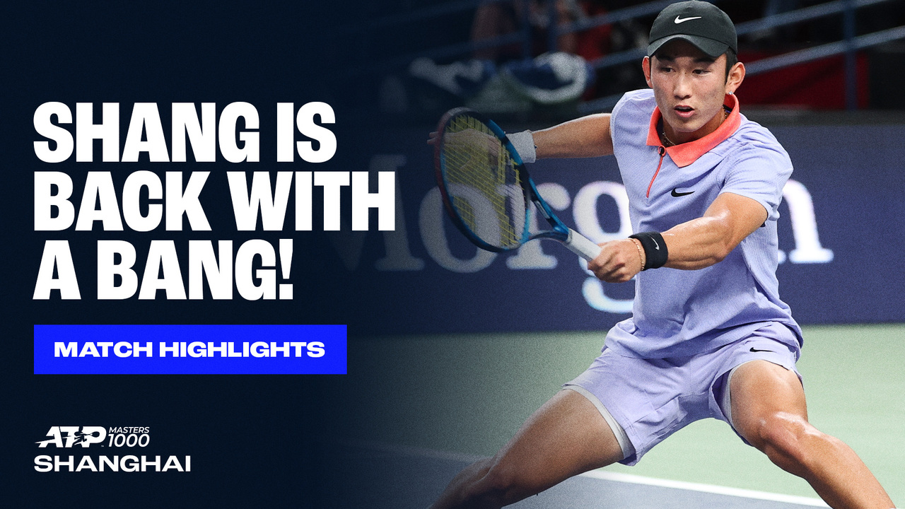 Highlights: Shang defeats Kovacevic in Shanghai, records first M1000 win in 12 months