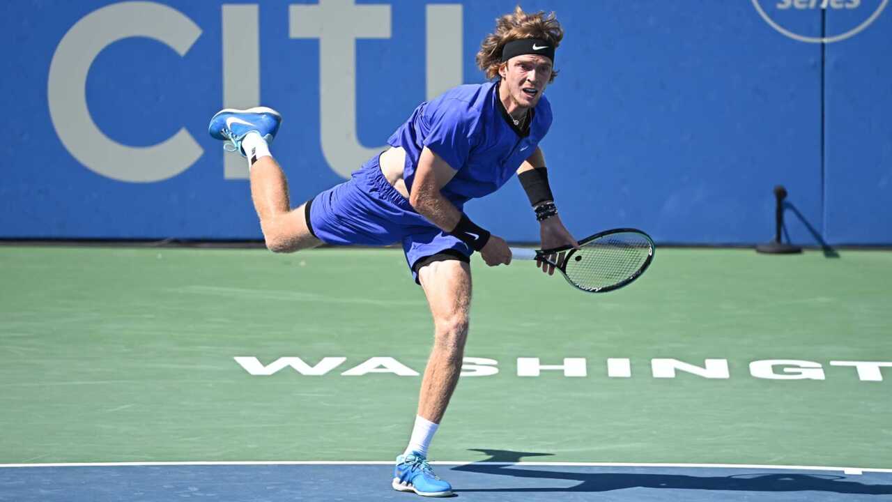 Andrey Rublev Proves Himself Wrong In Washington Opener ATP Tour Tennis