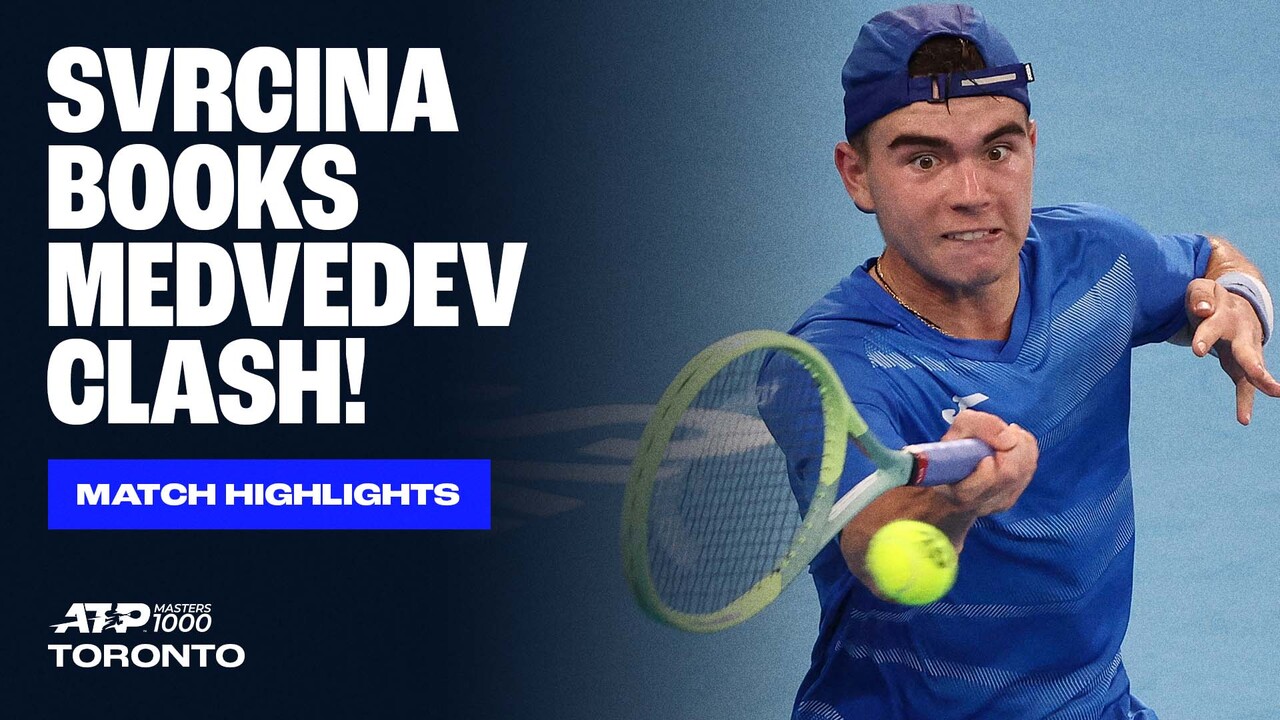 Highlights: El Lucky loser Svrcina batalla ante Blockx en Toronto 2025 