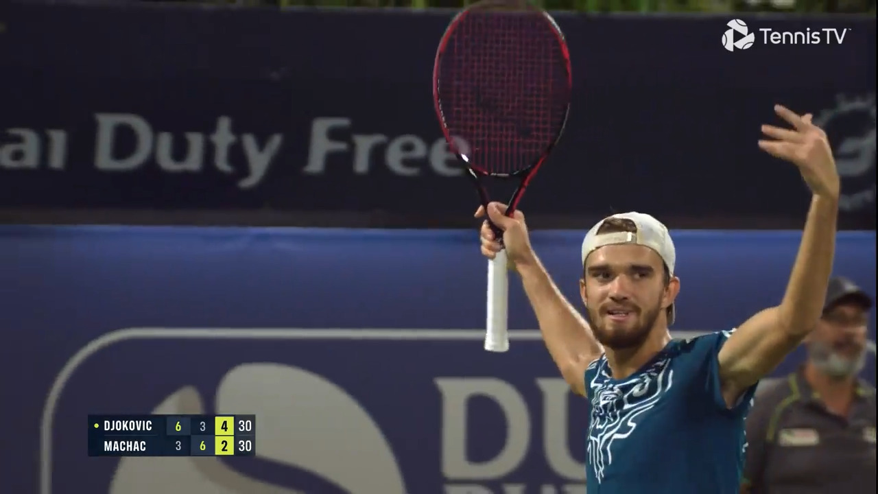 Novak Djokovic Defeats Tomas Machac In Dubai Thriller ATP Tour Tennis