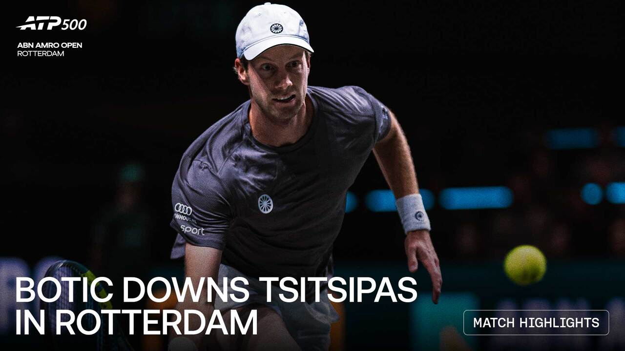 Highlights: Van de Zandschulp sinks Tsitsipas in Rotterdam