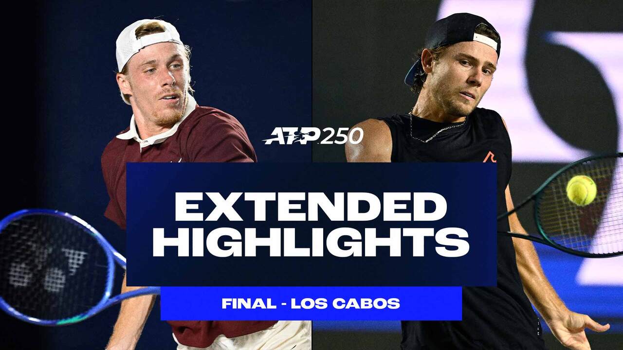 Extended Highlights: Shapovalov downs Kovacevic in Los Cabos, wins first outdoor title