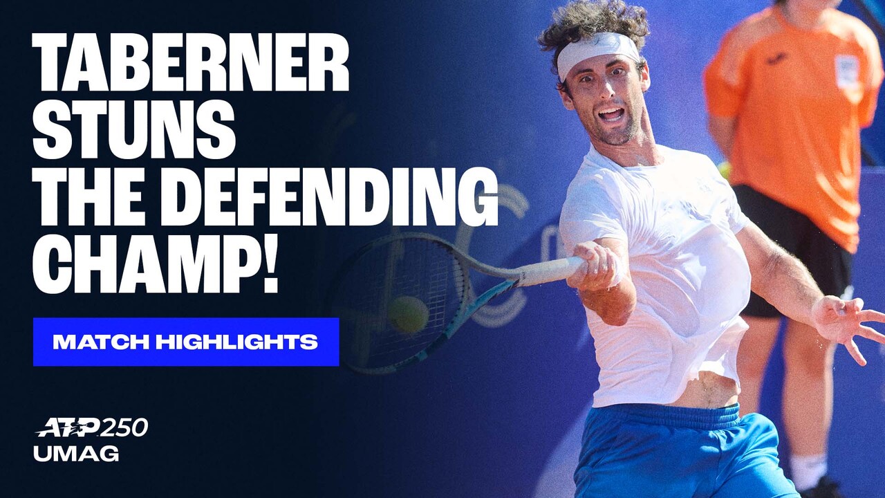 Highlights: Taberner shocks defending champ Cerundolo in Umag 2025