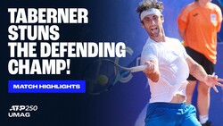 Highlights: Taberner shocks defending champ Cerundolo in Umag 2025