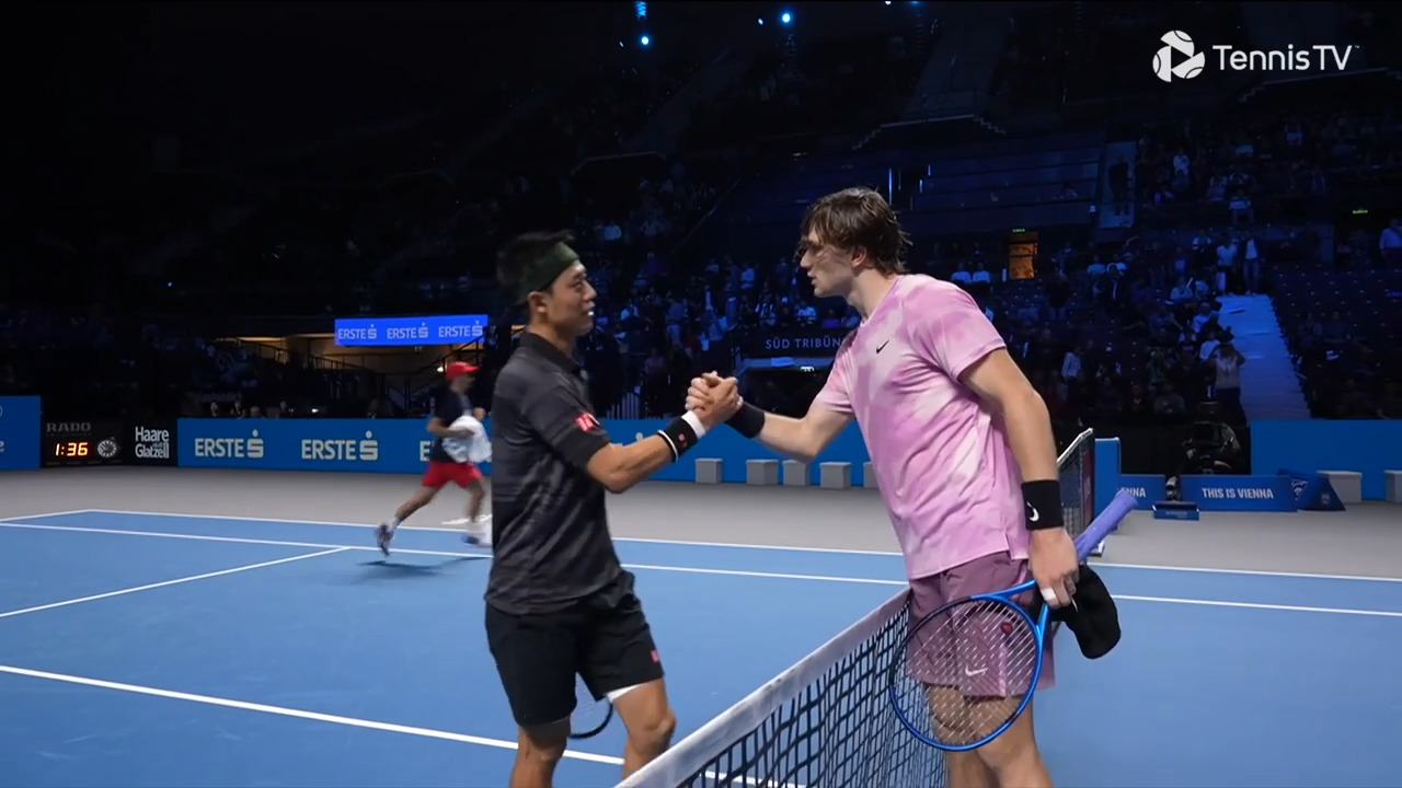 Highlights: Draper claws past Nishikori in Vienna 2024 | ATP Tour