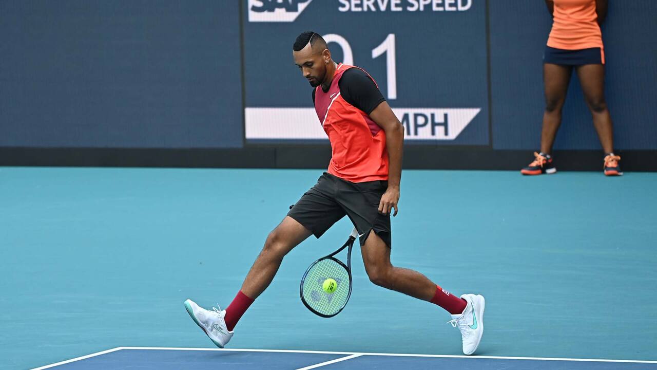 Nick Kyrgios Crushes Andrey Rublev In Miami ATP Tour Tennis