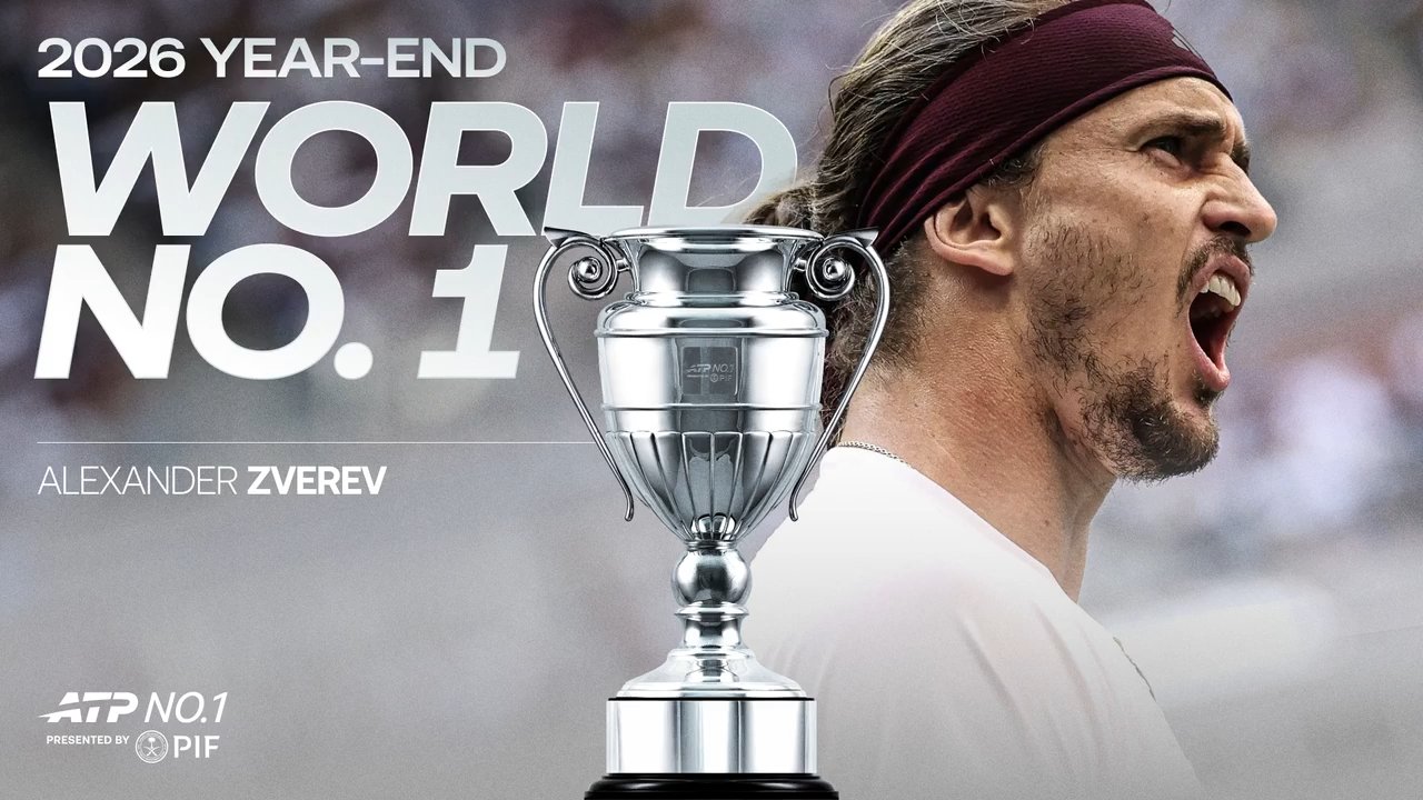 Inside Zverev's journey to becoming ATP Year-End No. 1 presented by PIF