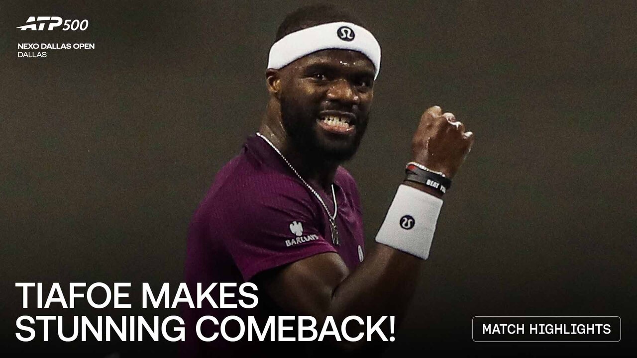 Highlights: Tiafoe survives Atmane in Dallas opener