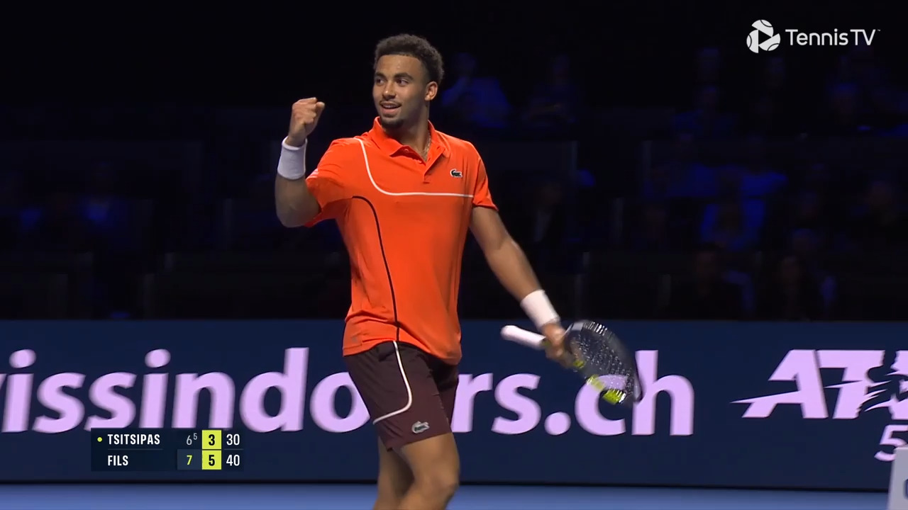 Highlights: #NextGenATP Fils fires past Tsitsipas into semi-finals in Basel