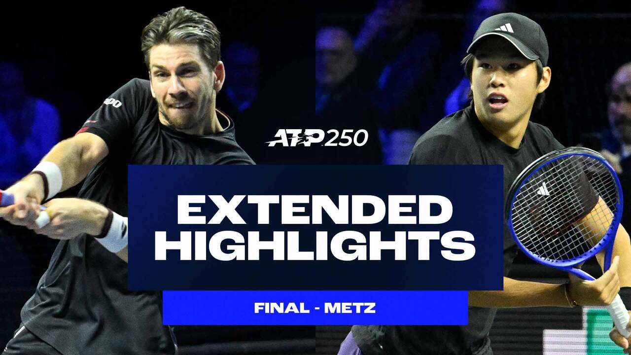 Extended Highlights: Tien edges Norrie to clinch first ATP crown in Metz 2025