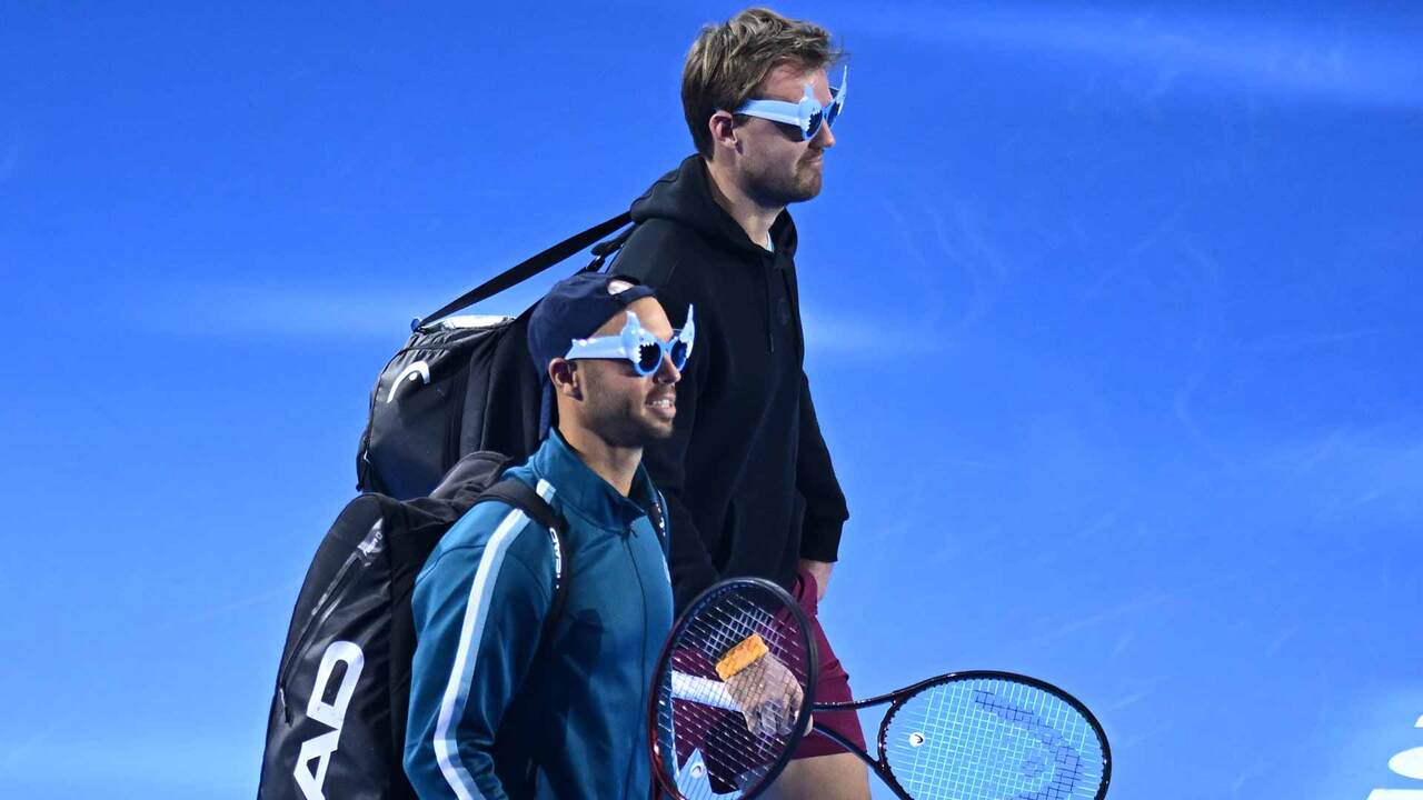 Shark attack! Krawietz & Puetz wear unforgettable sunglasses at Nitto ATP Finals 2025