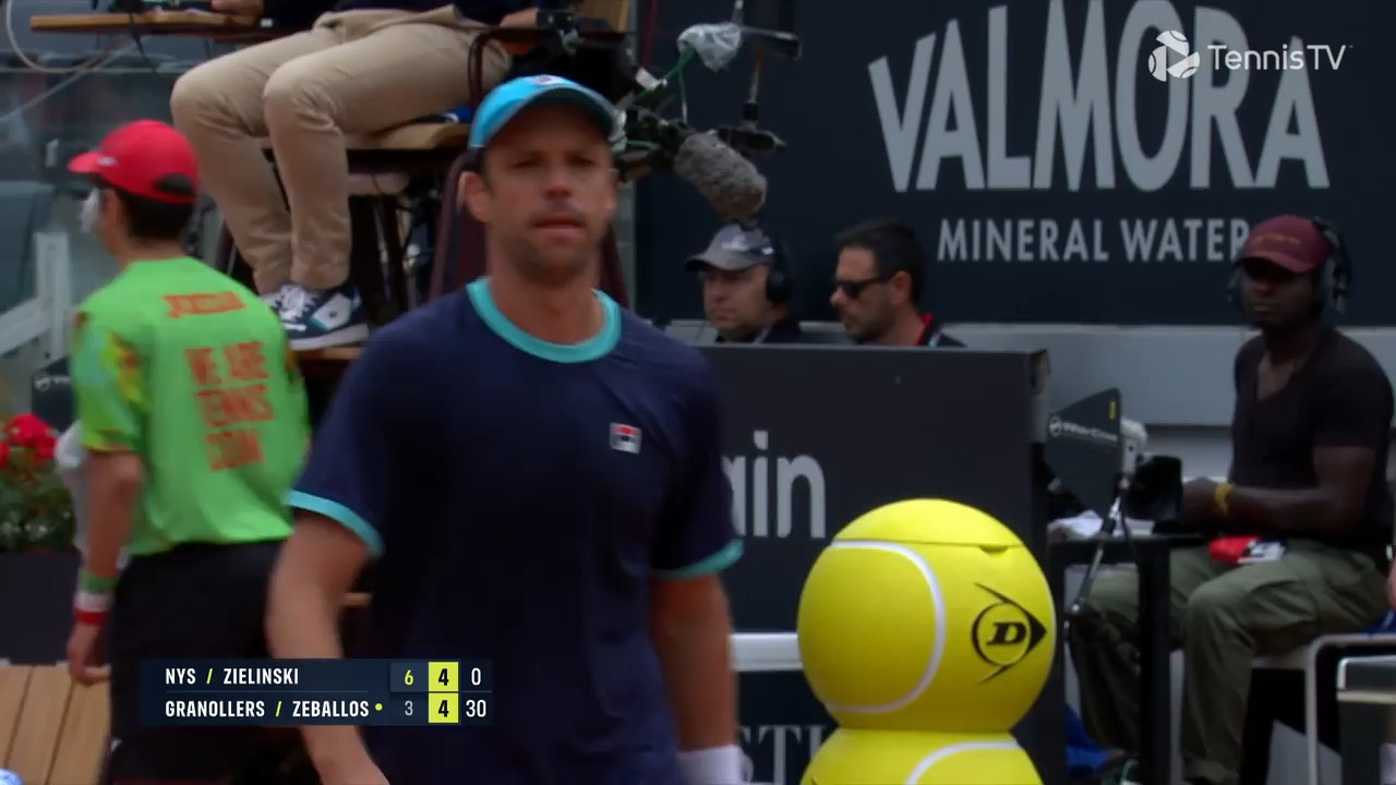 Hot Shot: Granollers/Zeballos Are Sharp At Net In Rome 2023