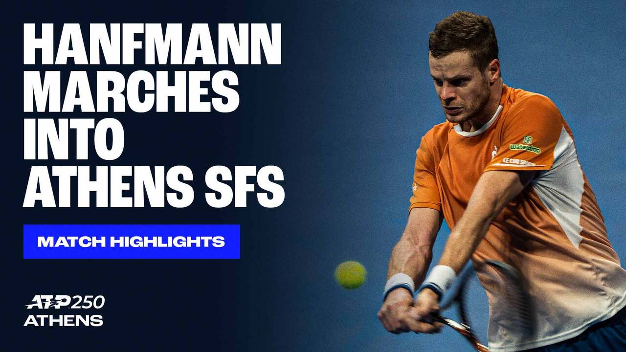 Highlights: Hanfmann defeats Giron for SF spot in Athens 2025