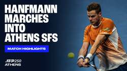 Highlights: Hanfmann defeats Giron for SF spot in Athens 2025