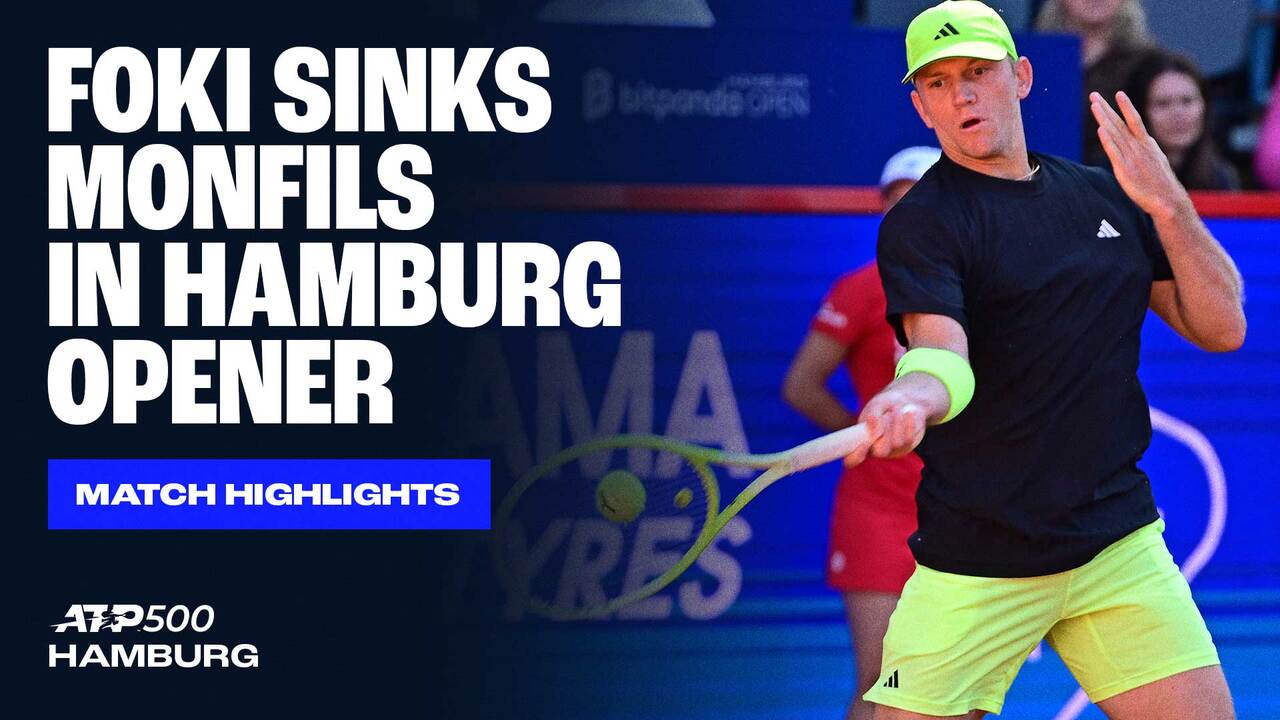 Highlights: Davidovich Fokina overcomes Monfils in Hamburg 2025