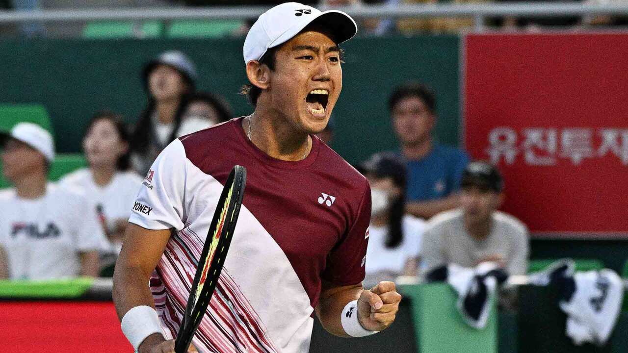 Yoshihito Nishioka Stuns Casper Ruud In Seoul ATP Tour Tennis